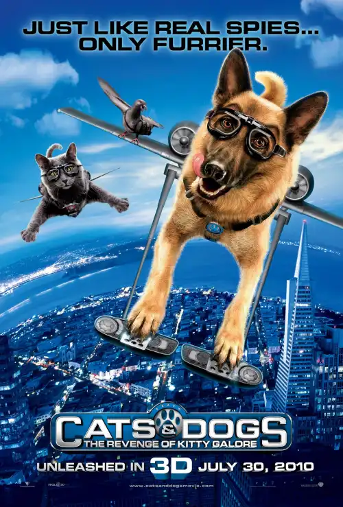 Cats and Dogs The Revenge Of Kitty Galore (2010) download mp4